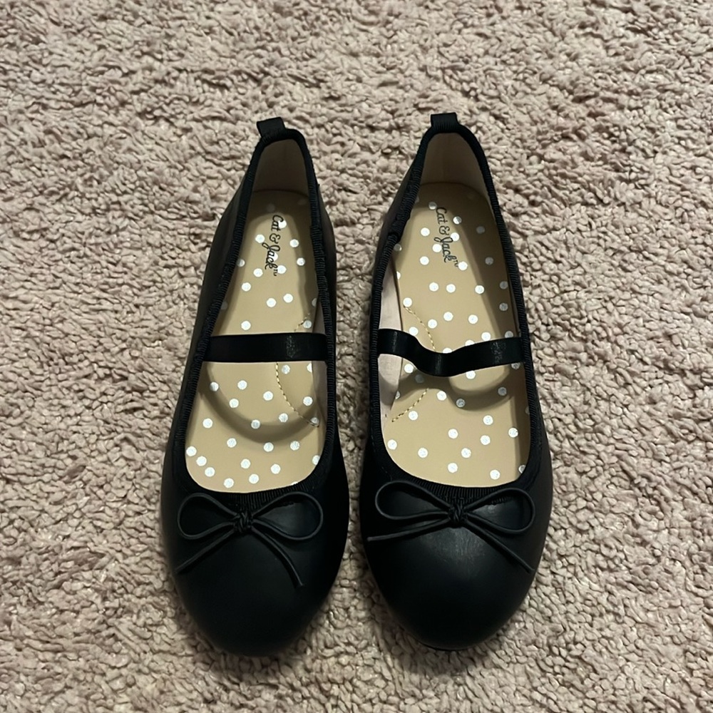 Cat & Jack (Size 12) Ballet Flat Dress Shoes